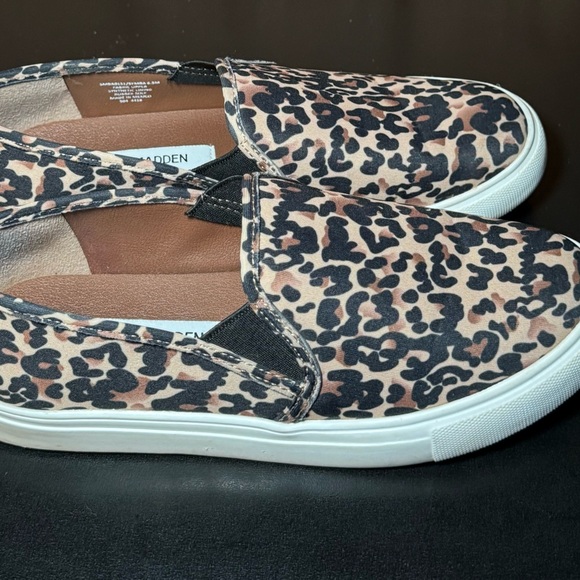 Steve Madden Symba Leopard Slip-On Sneakers Women’s 6.5 - Picture 4 of 12